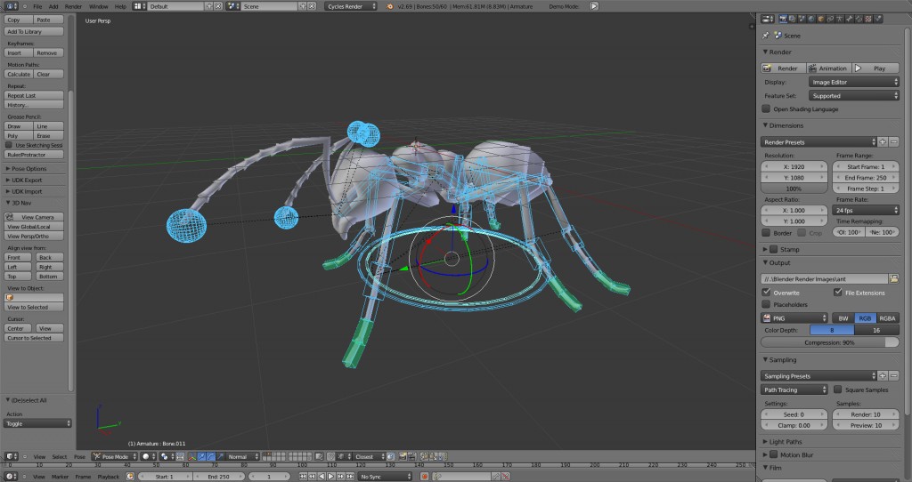 rigged ant preview image 1
